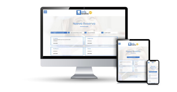 Demo de reserves online per al sector de dentista