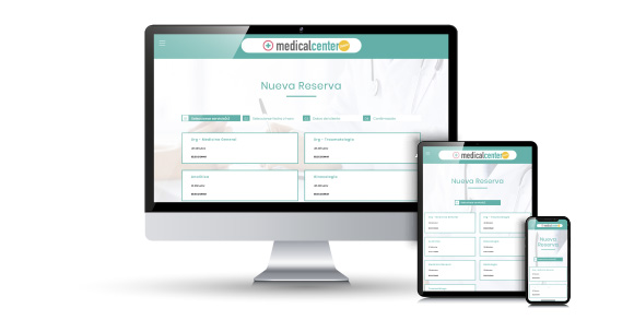 Demo de reserves online per al sector de clínica mèdica